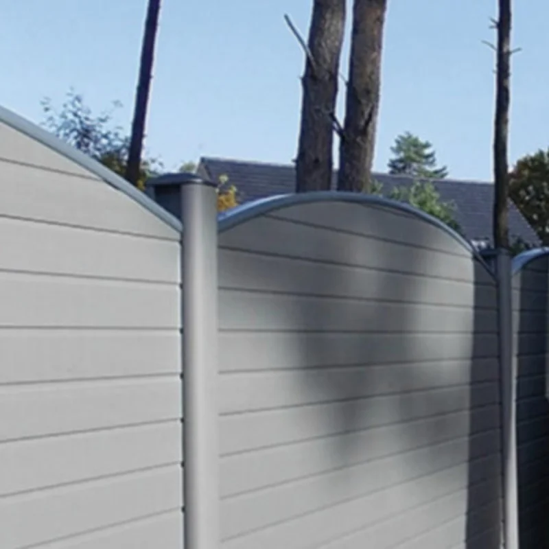 Factory Direct selling abnormal shape Cheap outdoor waterproof composite exterior wpc decorative wall panels