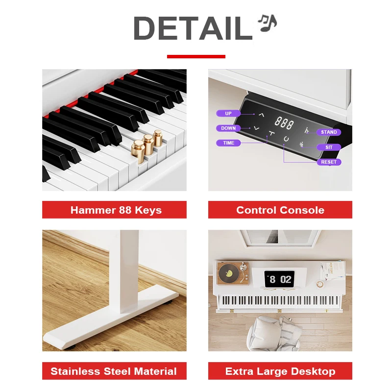 Cademe 88 Keys Digital Piano Black Keyboard Digital Piano Discount With International