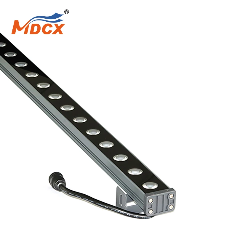 
24w led wall washer 15/30 degree beam angle ip67 for outdoor facade illumination 