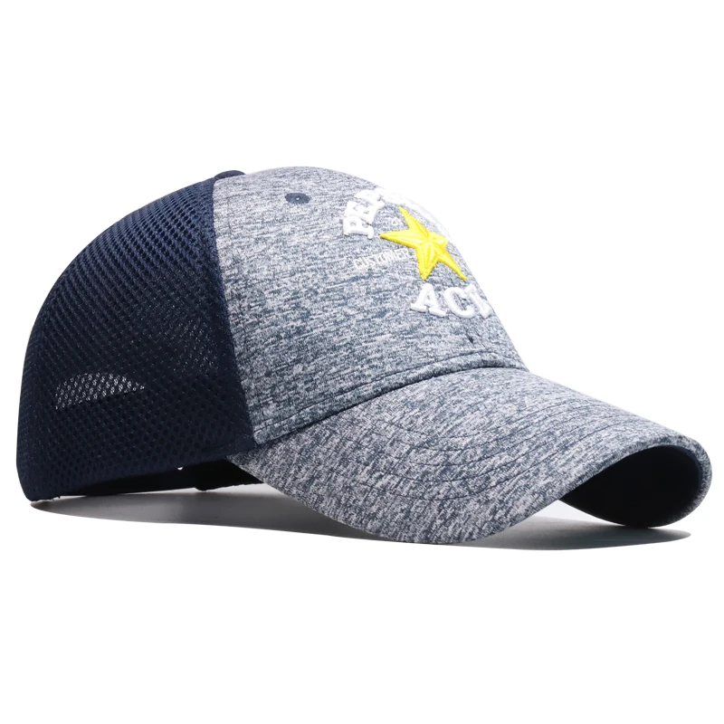 Wholesale High Quality ACE Mesh Caps Dongguan Factory Custom 6 Panel Headwear Trucker Hat