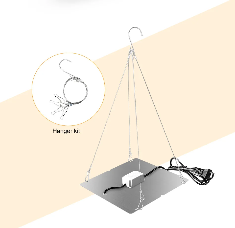 169LED plant grow light red blue purple light 50W full spectrum grow lamp for flower potted lighting chandelier