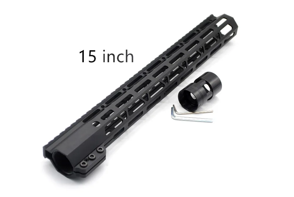 8 размеров AR-15 M4 M16 M-LOK Бесплатная Поплавковый Зажимная скоба Охота сталь ствола Гайка для