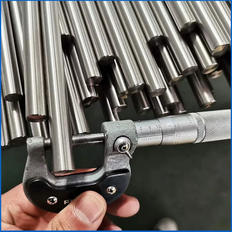 Russia BT6 high-strength corrosion-resistant titanium alloy, high-precision titanium rod, polished rod