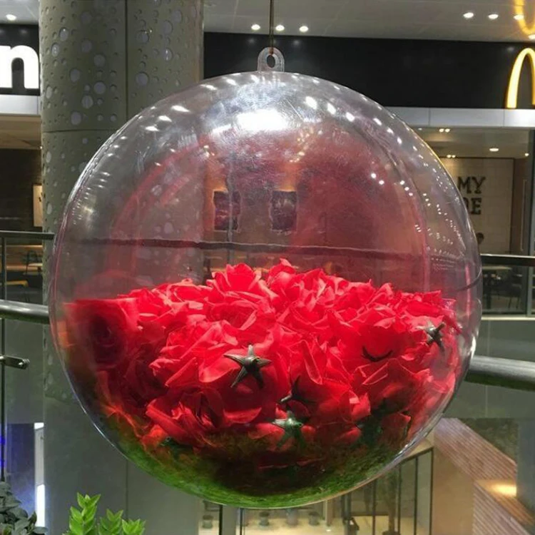 Customizable transparent large acrylic ball 400mm diameter acrylic ball