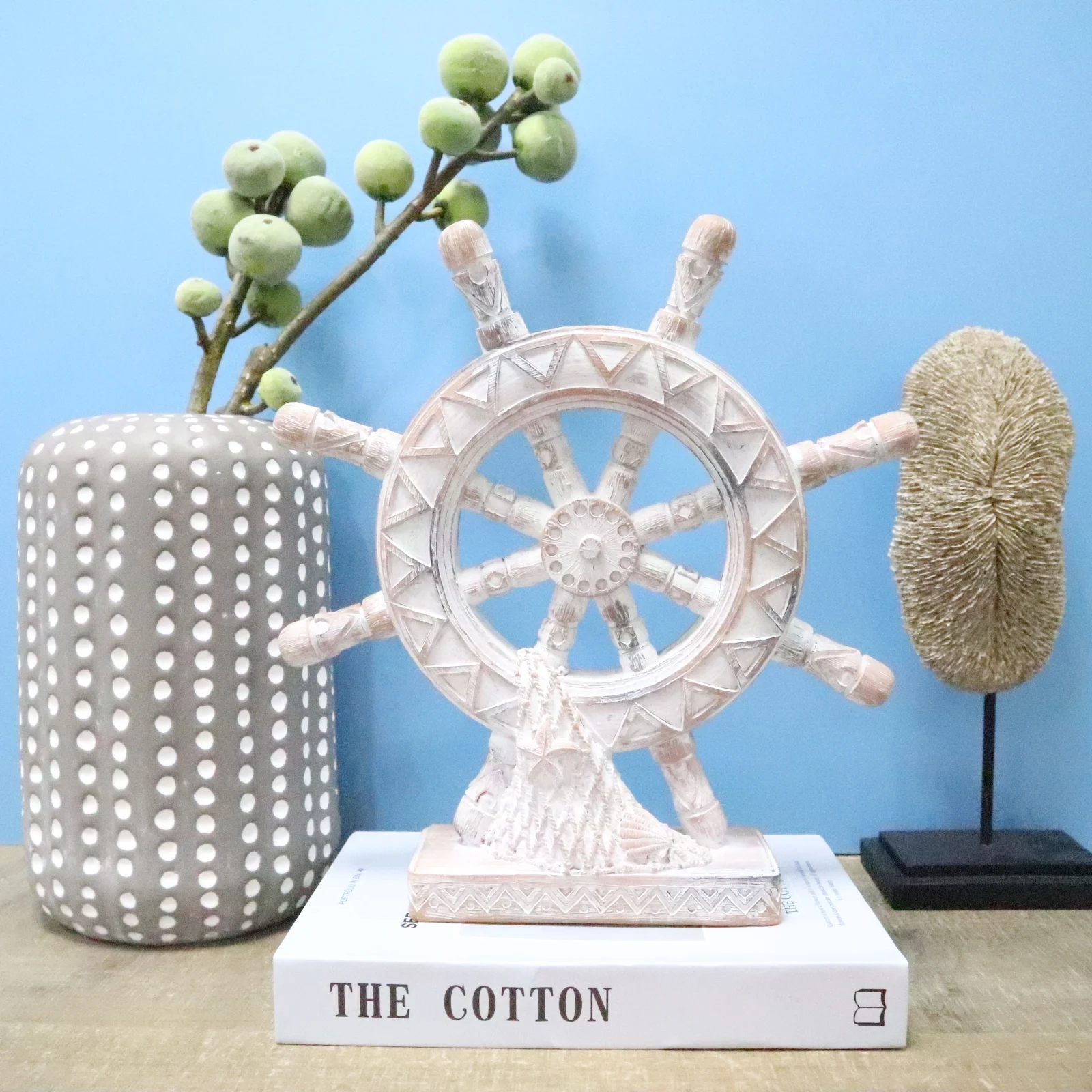 OEM ODM Wonderful The Cotton Looms Ceramic Craft Custom Ceramic Unique Design Tabletop Decoration For Home Decor