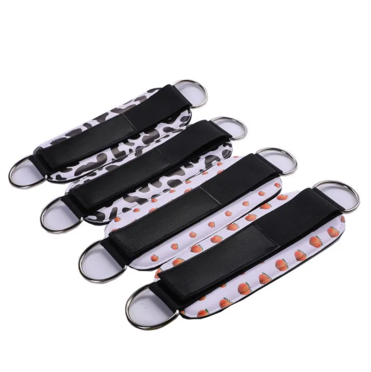 Barbell Pad with Ankle Straps for Cable Machines Do Squats, Lunges, Hip Thrusts, Glutes & Leg Workouts