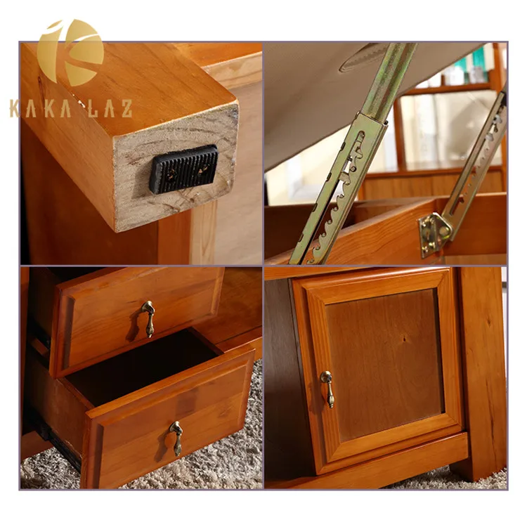 thai wood table wooden adjustable massage bed