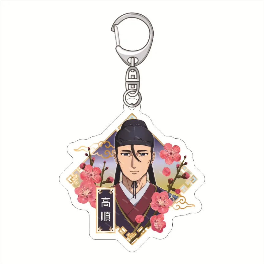 Anime The Apothecary Diaries Kusuriya No Hitorigoto Keychain Acrylic Figure Maomao Cosplay Bag Key Chains Pendant Gifts