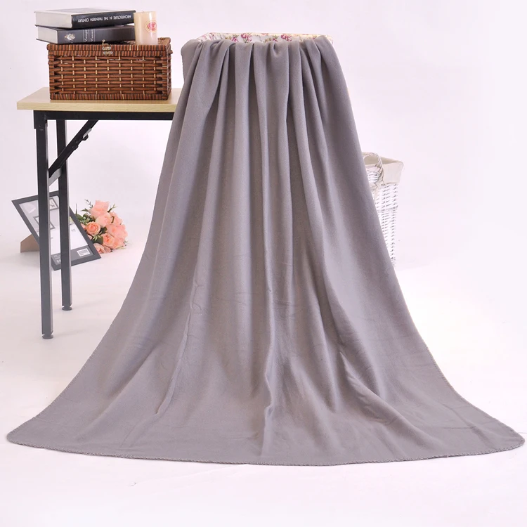 promotion various colors bulk wholesale cheap fleece blankets