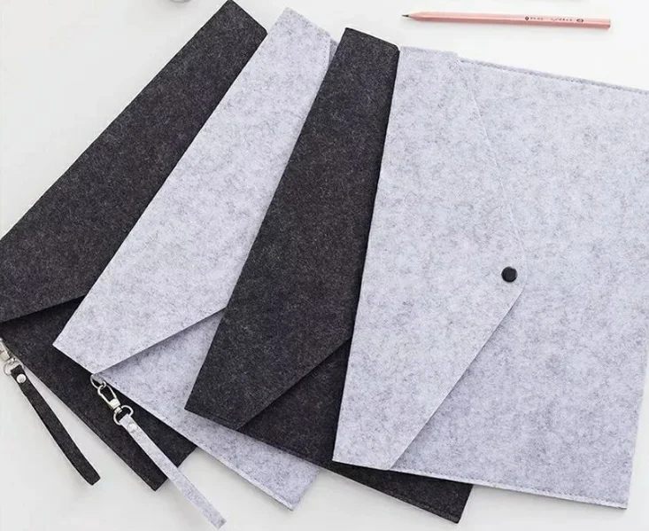 Simple Notebook Bag Tablet PC Case 5 MM Felt Ladies Computer Bag Fashion Felt Laptop Bag Receive