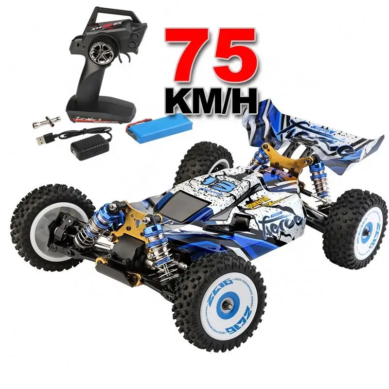 wltoys 124017 124019 1:12 4wd alloy metal chassis brushless motor 75kmh desert truck crawler radio control rc hobby electric car
