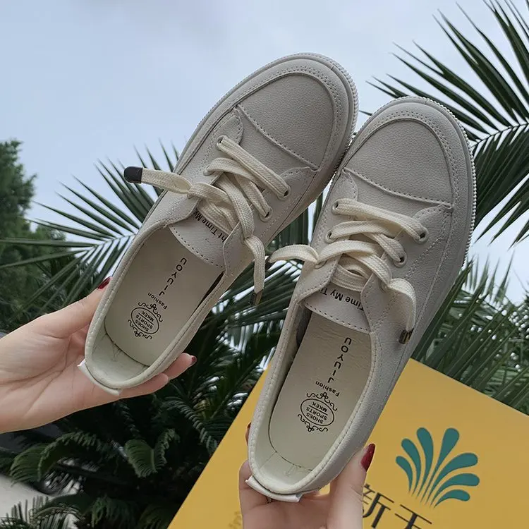 Hottest promotion casual women shoes sneakers Latest Products white sneakers for woman casual shoes
