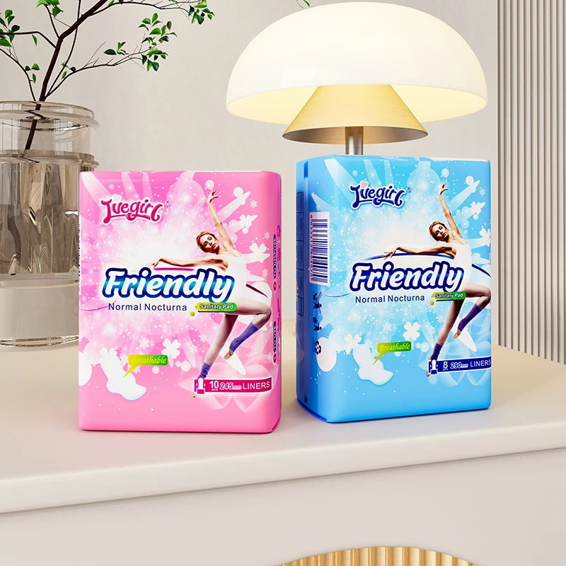 245mm 290mm Sanitary napkins with anion ultra thin SAP sheet sanitary towel with logo manufacturer in Quanzhou