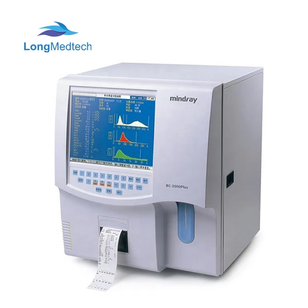 Mindray full automatic cbc test machine 3-part differentiation hematology analyzer mindray bc 3000 plus