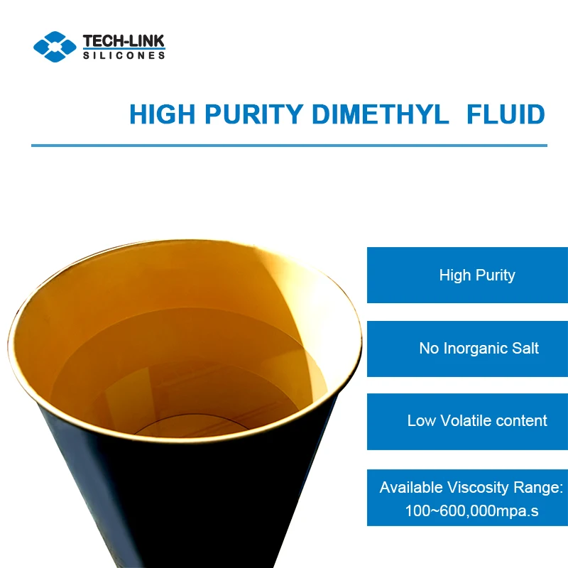 High Quality Industrial Raw Materials Chemical Auxiliary Agent Clear Dimethyl Silicone Oil