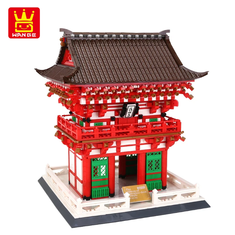 Wange Лидер продаж пластиковые японские храмы Kiyomizu Детские обучающие