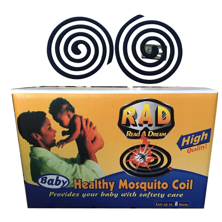 Африканский рынок, известный бренд RAD Read A Dream, черная противомоскитная спираль из Китая