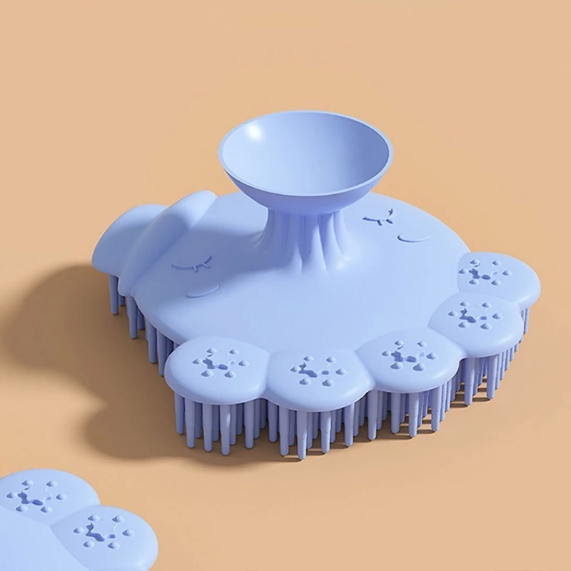 New Product Body Ball Scrubber Silicone Body Scrubber Belt Baby Bath Shower Brush BATH BRUSH