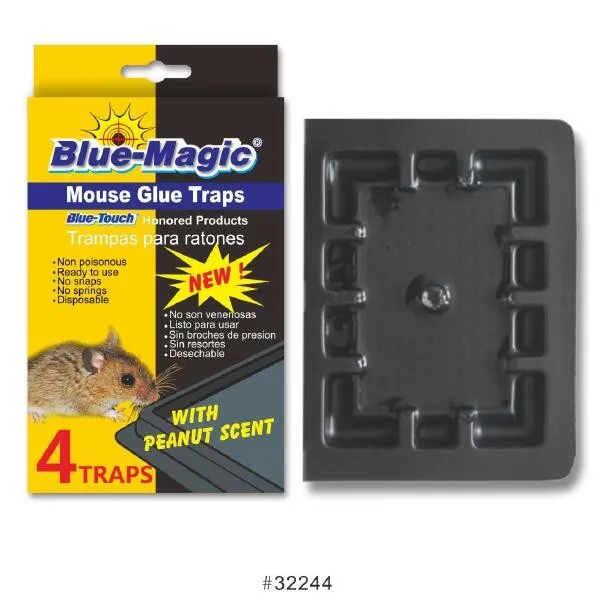Blue-Magic Mouse Trap Glue Paper Strong Sticky Board Mice Catcher Low Price Wholesale