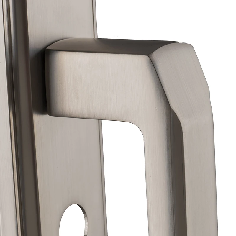 Poignee de porte  Manija de la puerta hot  Lever door Handle Accessories Modern Gray Black  Zinc Door locks Handle For Apartment