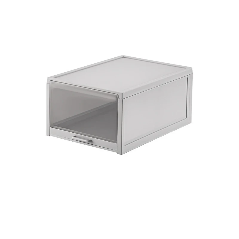 Transparent Stackable Boxes Adidas Acrylic Shoe Acrylic Clear Waterproof Plastic Storage Box
