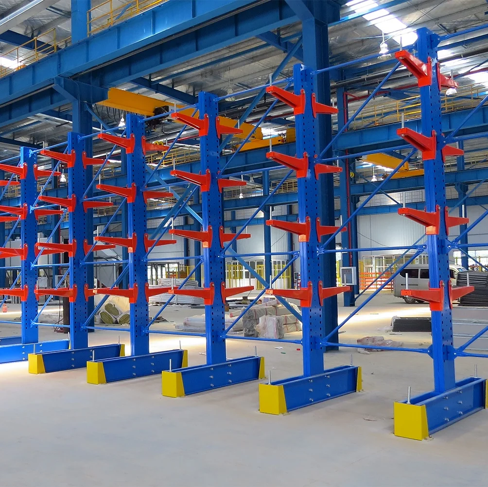 steel cantilever rack suitable for storage like sticks and automatic cars