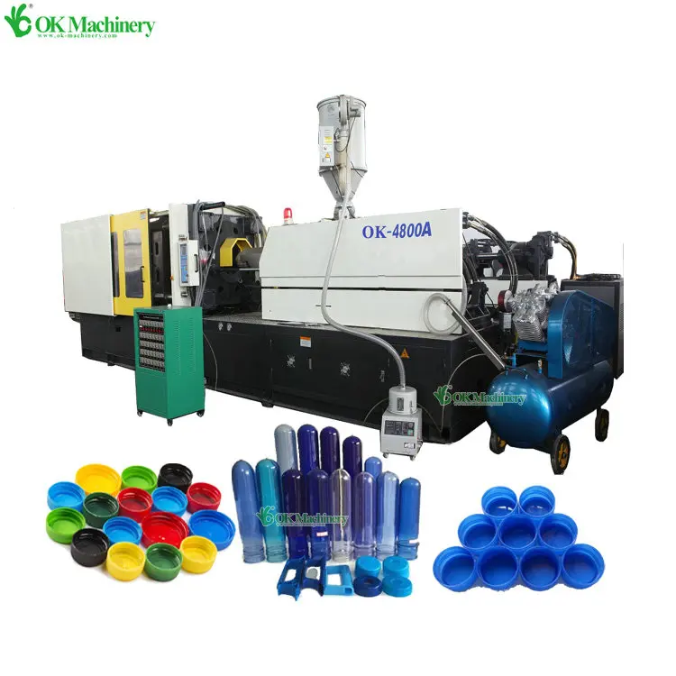OK001 cover preform plastic injection machine