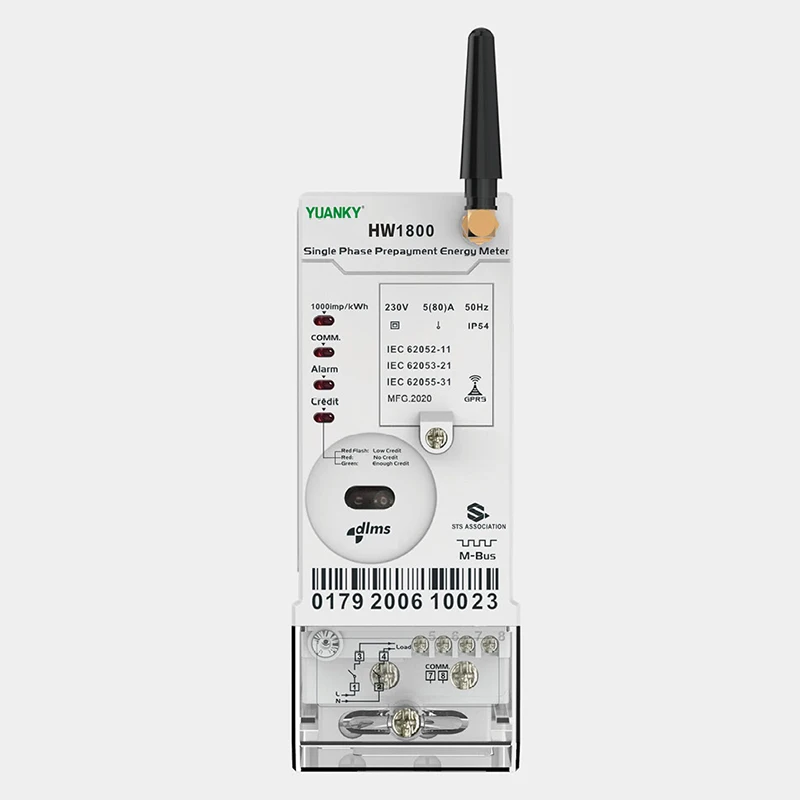 110-120V 220-240V Smart Prepaid Electric Electricity Single Phase Prepaid Electric Meter Card