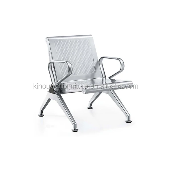 3 seats public seating waiting link chair