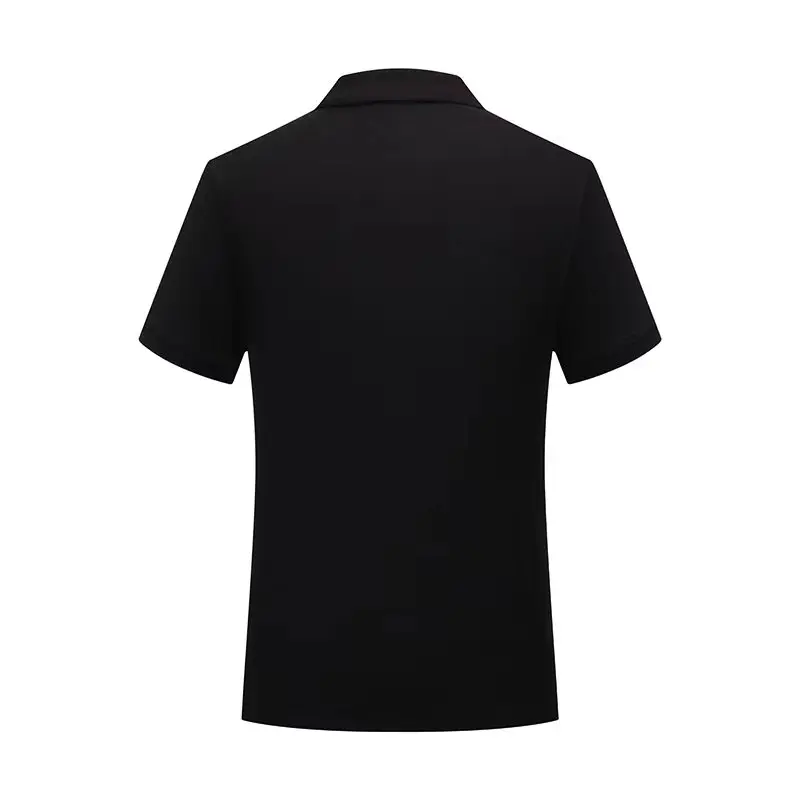 OEM/ODM Custom Brand Solid Blank Golf T Shirt Business Plain Polyester Quick Dry-Fit Work Uniform Unisex Polo Shirt