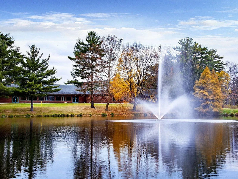 Easy Maintain Small Size Led Light Outdoor Decorative Pond Fountain Garden Customized Stainless Steel Music Fountain