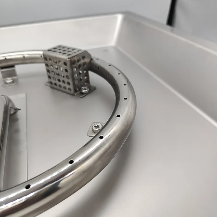 Stainless Steel Brazier Outdoor Fire Bowl Fire Pit Burner Customized Size High Quality Gas fire pit kit