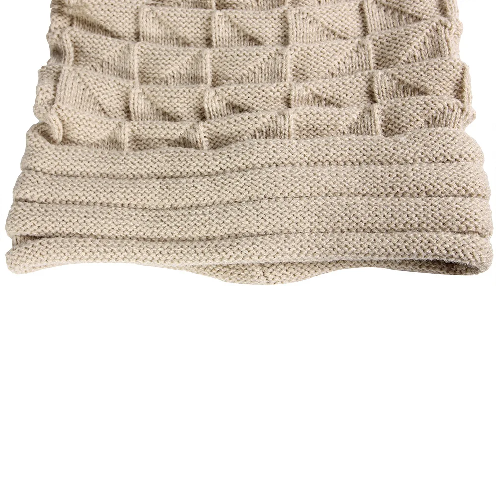 Fashion Women Autumn Winter Outdoor Warm Wool Cap Drape Knit Beanie Hats Woolen Caps Knitted Hat