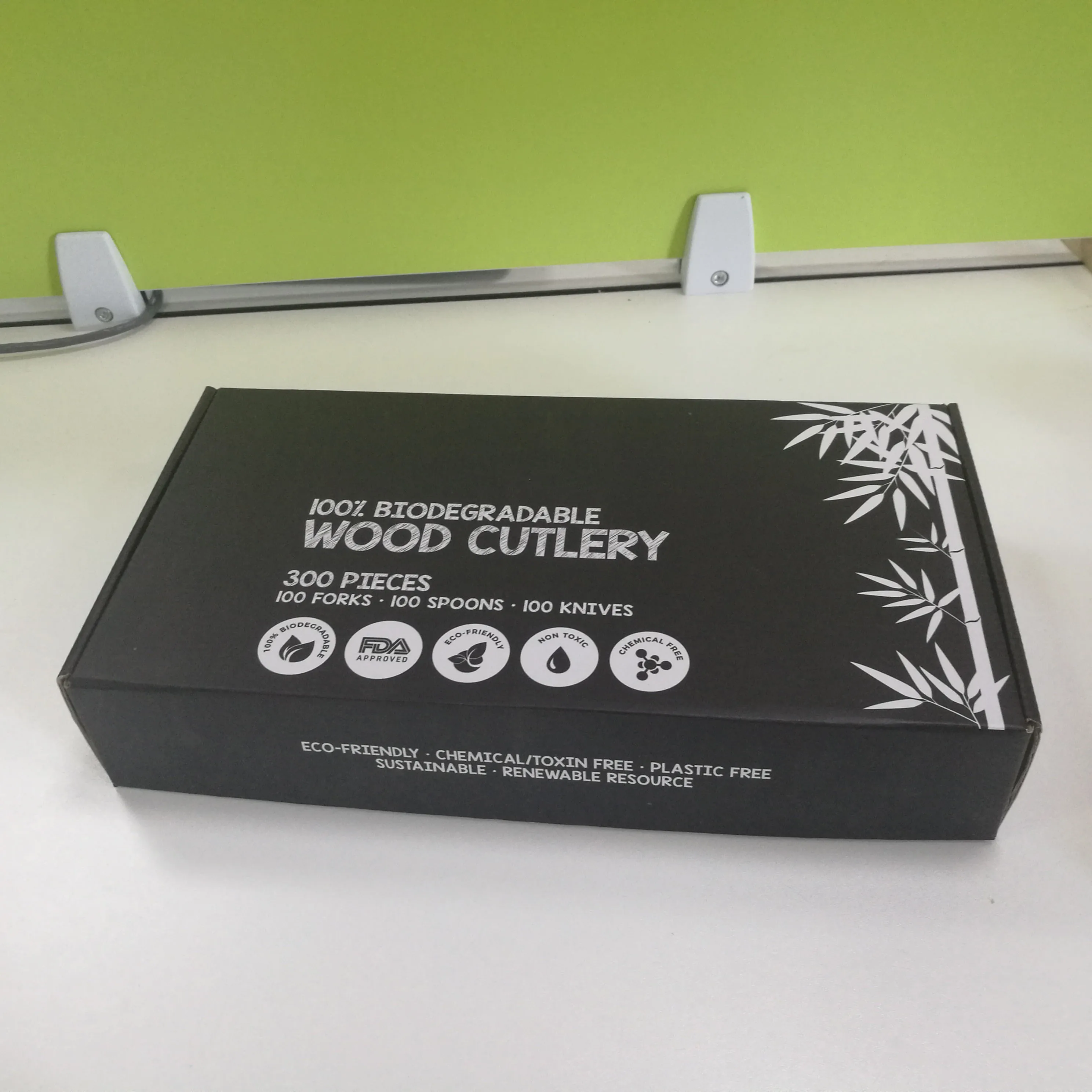 Biodegradable Disposable Wooden Cutlery/spoon /fork /knife Wedding Birthday Party Utensils