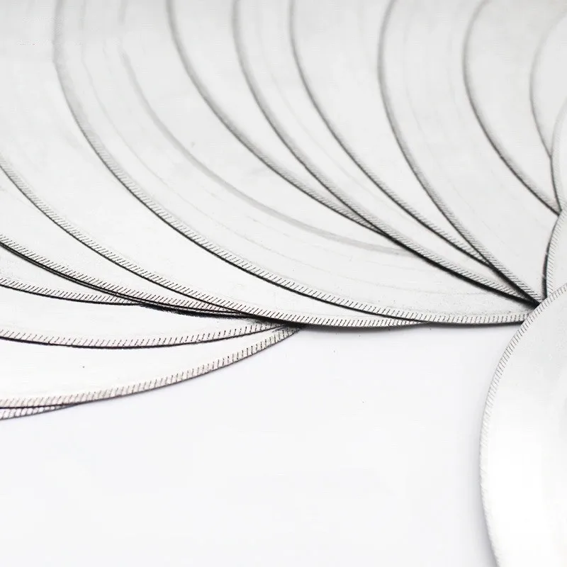 6Inch Thin Notched Diamond Saw Blade, Bevel Teeth Electroplated Cut Saw Blade For Jade Agate Lapidary Cutting