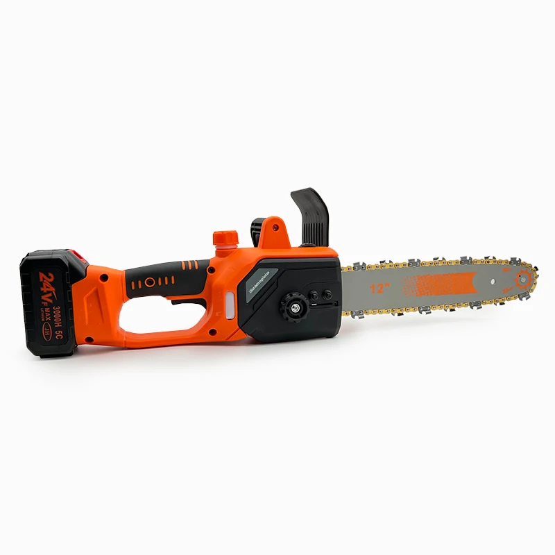New high power 12 inch lithium electric chainsaw wood cutting machine wholesale factory direct sales