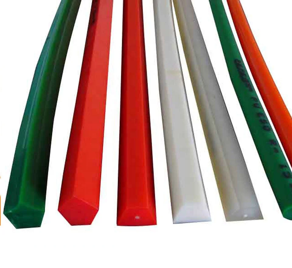 Colored Casting PU Polyurethane Plastic Rods , 90 Shore A