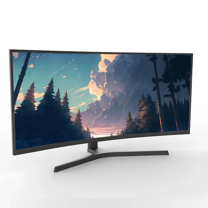 High-quality Wide Screen 240hz Monitor 24 Inch 2k 27 Gaming 144hz 4k 32 Curve 75hz For Business And Gamer Curvo Gaming Monitor