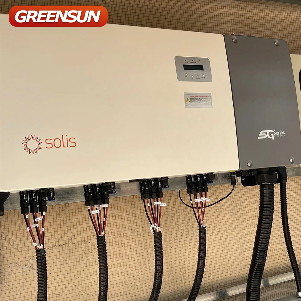 Solis S5-GC(50-60)K-LV солнечный инвертор 50 кВт 60 низкое напряжение 50000 Вт трехфазный