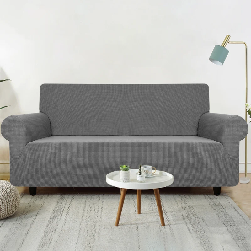 Эластичный чехол для дивана Loveseat кушетки моющийся протектор мебели с эластичным дном Нескользящие Чехлы на