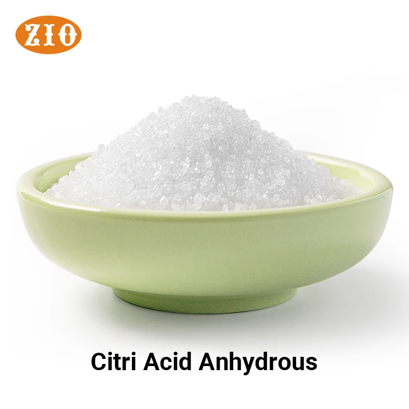 Ensign high quality citric acid anhydrous powder 30-100 mesh