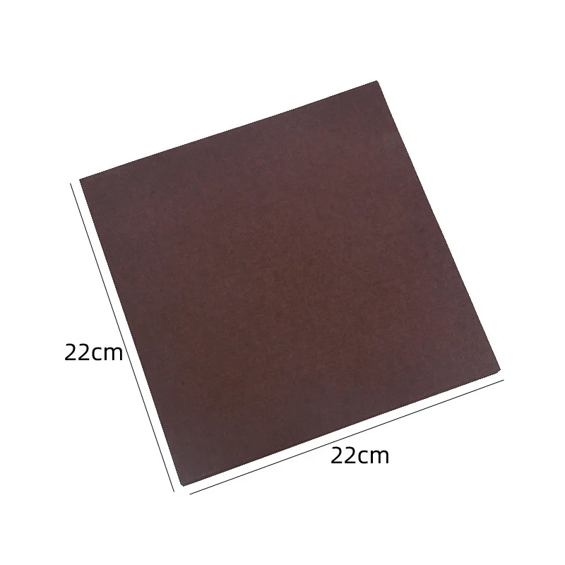 Greaseproof Hamburger Sandwich Packaging Tray Supply Golden Supplier Air Fryer Baking Tray Oil Paper Sheet