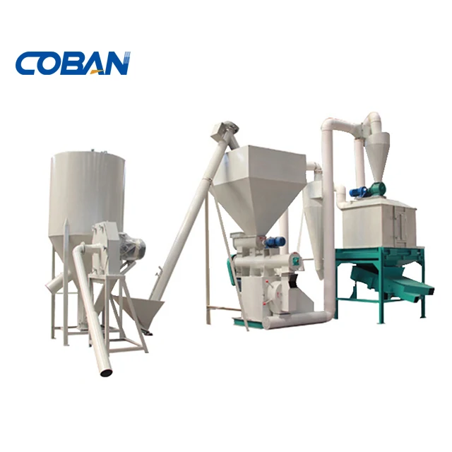 Pig animal feed premix production line poultry chicken breeding feed making pelletizer machine use Tofu residue corn starch