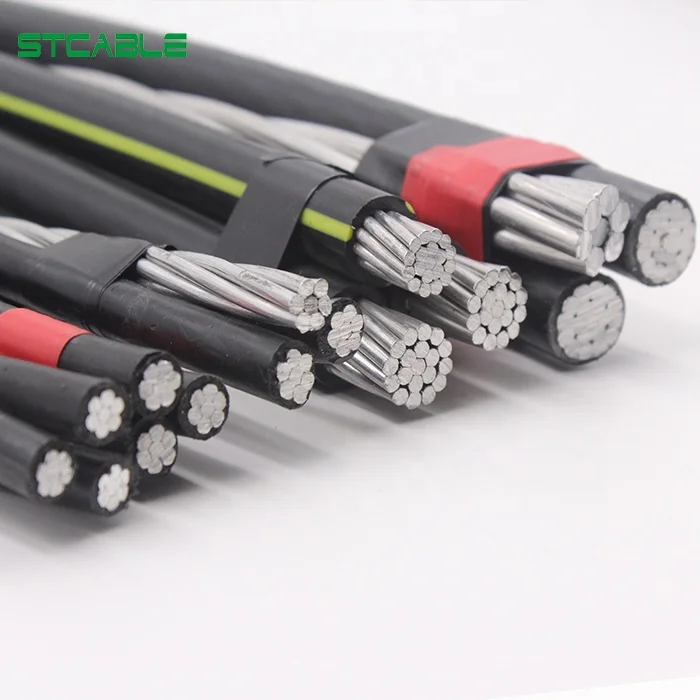 Изолированный кабель AAC/ACSR/ABC/AAAC, алюминиевый электрический провод, производитель алюминиевых проводных кабелей