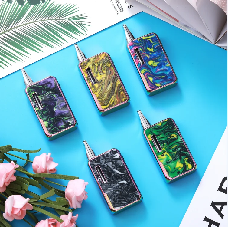 
Electronic cigarette saudi arabia Adjustable voltage preheating dragon resin vape mods 510 VAPE pen battery 