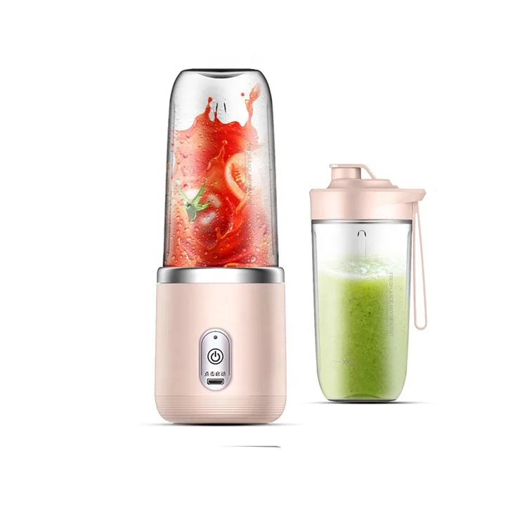 Portable Blender Mini Mixer Electric Juicer Machine Fresh Fruit Juice Blender Smoothie Maker Blender Cup Bottle F Travel Kitchen