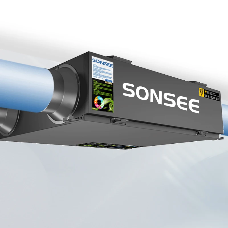 Two-way Flow Slient Quite Low Noise HAVC Heat Recovery Ventilation System Fresh air recuperator With 350CBM/H
