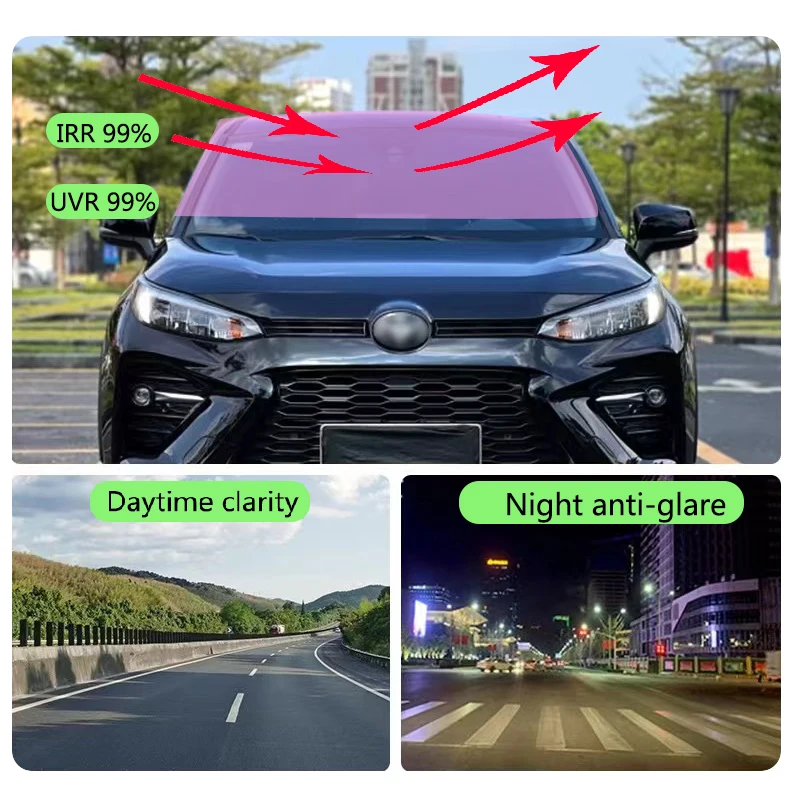 Llumar Quality 1.52x30m Self Adhesive Anti Scratch PET Sun Protection Car Window Nano Ceramic Film