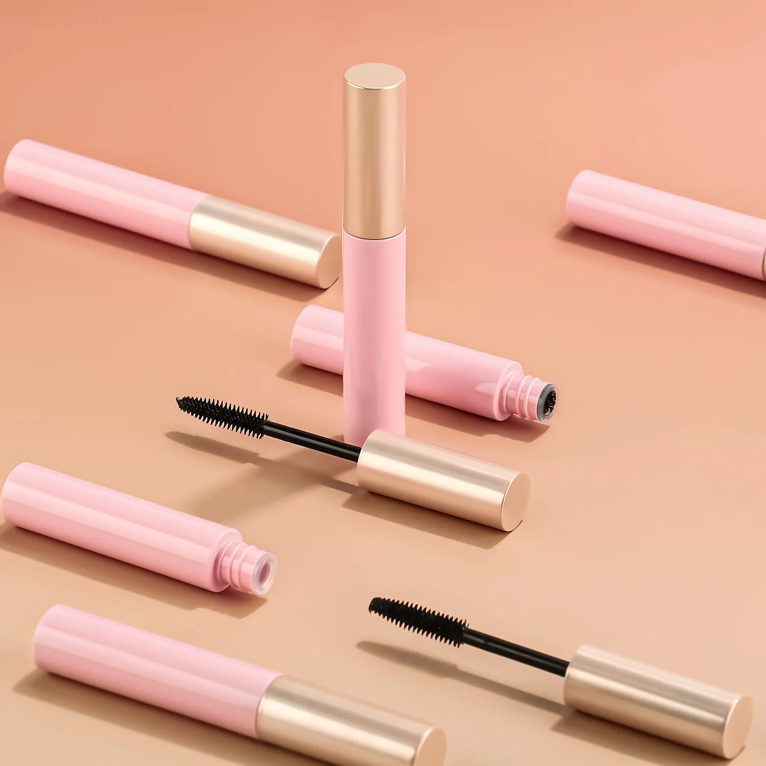 Brand New 4D Silk Fiber Lash Mascara Waterproof Long Lasting Rimel Private Label Mascara For Eyelash