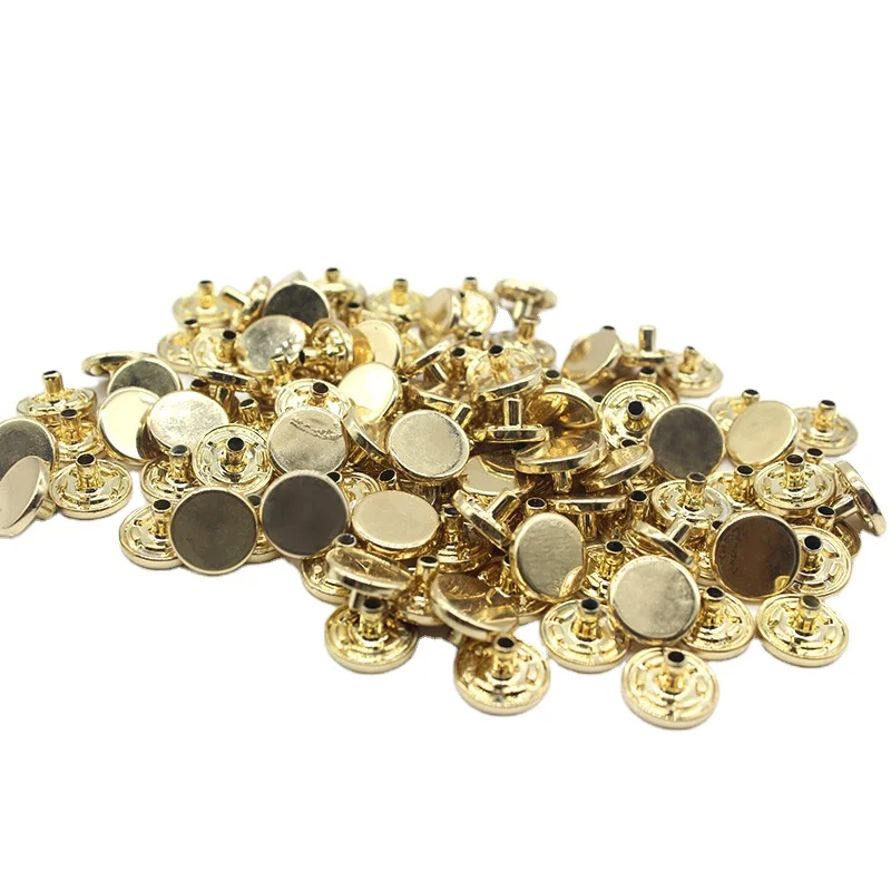 Hot Sale Metal Zinc Alloy Theme Cap Snap  Button For Leather